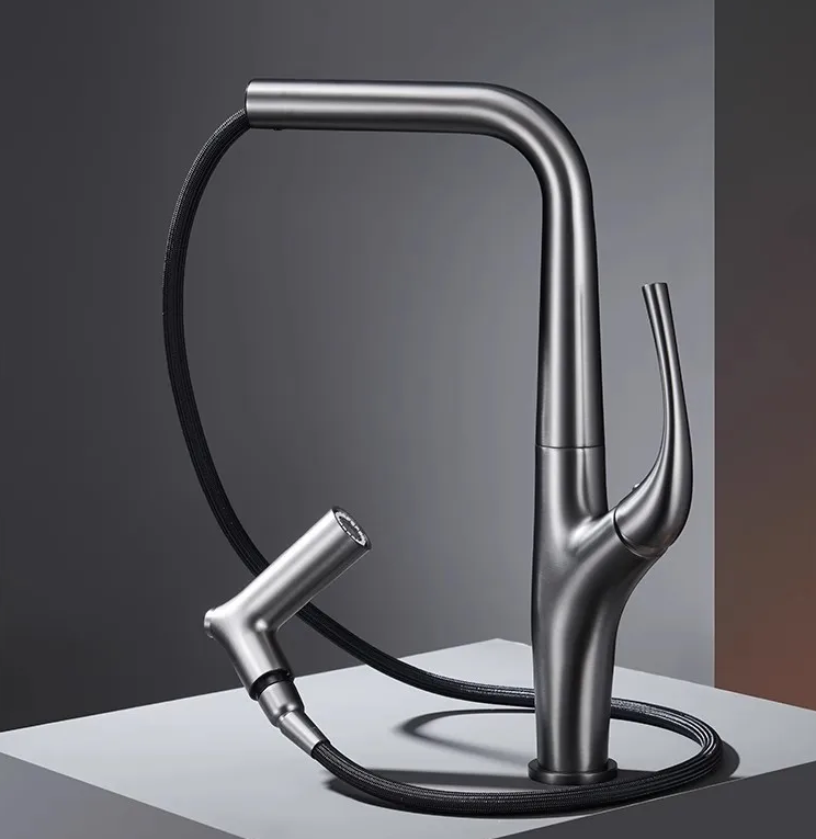 Crane Arch Pull Out Kitchen Faucet