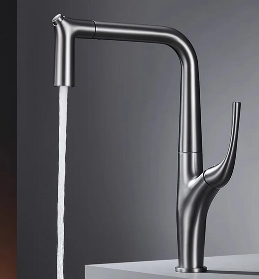 Crane Arch Pull Out Kitchen Faucet