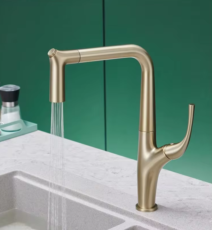 Crane Arch Pull Out Kitchen Faucet