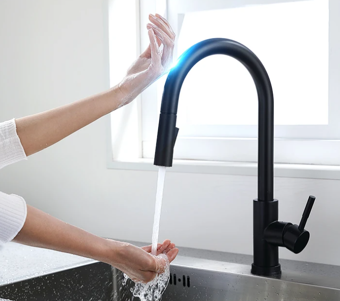 Zenith Touchless High Arch Faucet