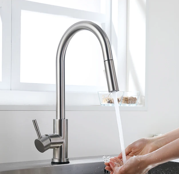 Zenith Touchless High Arch Faucet