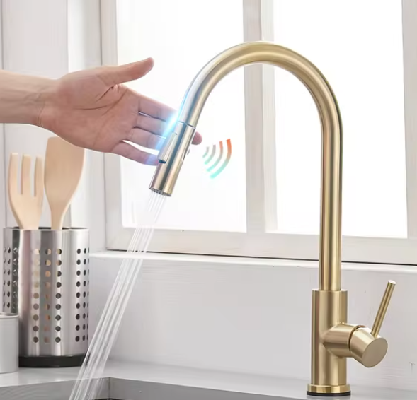 Zenith Touchless High Arch Faucet