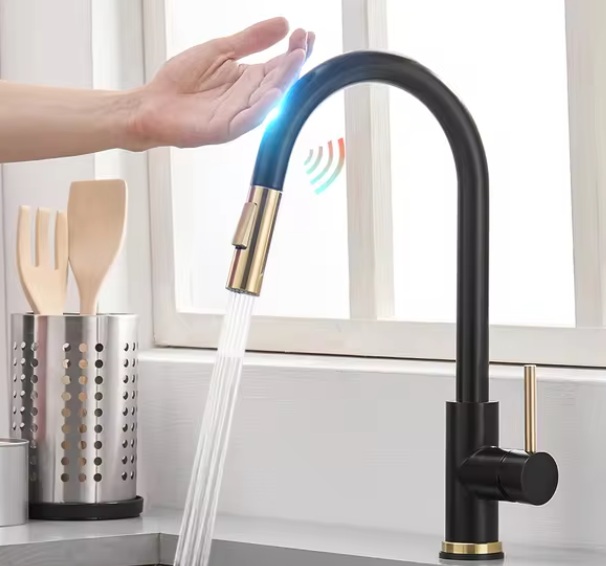 Zenith Touchless High Arch Faucet