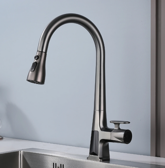 NovaLux Digital LED Luxury Kitchen Faucet