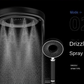 Celestia Wall-Mounted Dual Head Luxury LED Shower Head