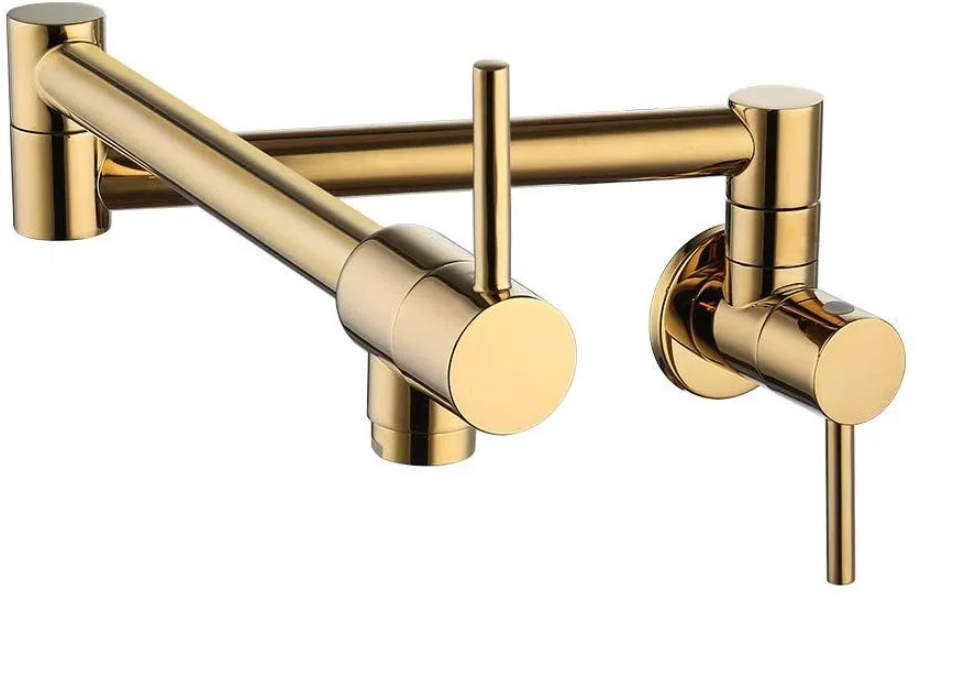 Victoria Wall-Mounted Pot Filler Joint Swing Arm Faucet