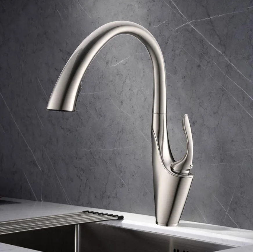 Arcadia Curved Sleek Modern Faucet