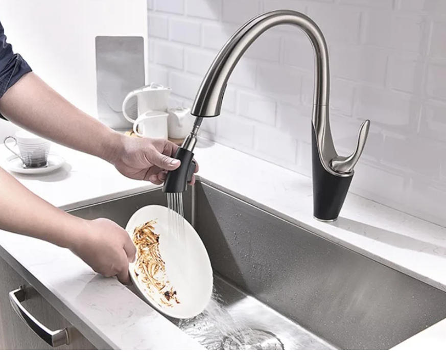 Arcadia Curved Sleek Modern Faucet