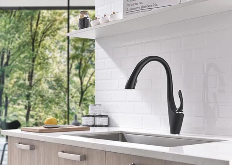 Arcadia Curved Sleek Modern Faucet