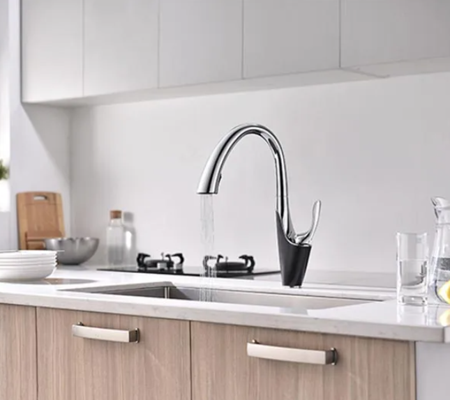 Arcadia Curved Sleek Modern Faucet