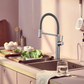 Opula Textured Luxury Kitchen Faucet