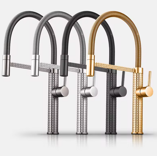 Opula Textured Luxury Kitchen Faucet