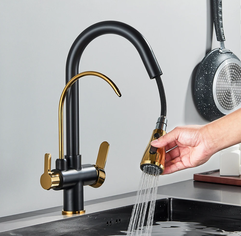 Lilia Touchless Luxury Kitchen Faucet with Water Filter Spout