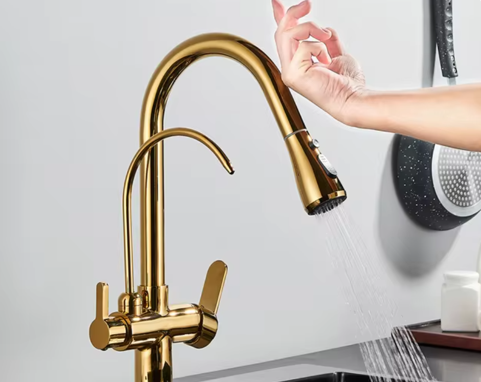 Lilia Touchless Luxury Kitchen Faucet with Water Filter Spout