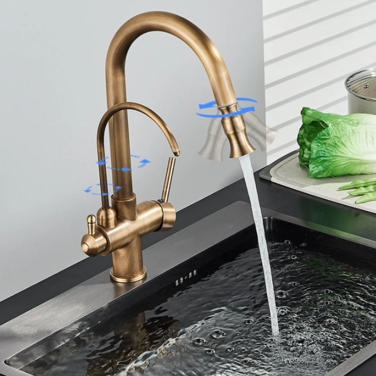 Lilia Touchless Luxury Kitchen Faucet with Water Filter Spout