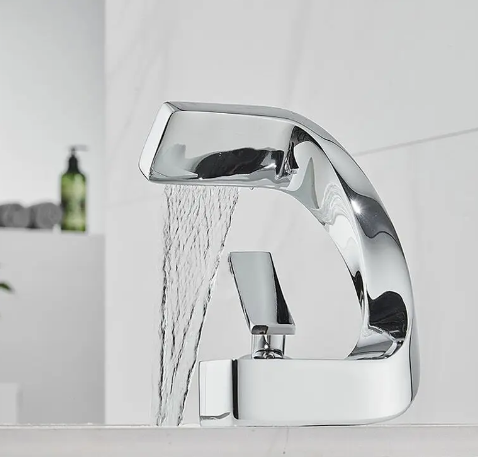 Glacia Geometric Basin Faucet