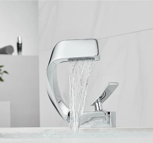 Glacia Geometric Basin Faucet