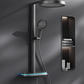 Smart Thermostatic LED Rainfall Shower System