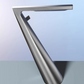 Modern Angular Basin Faucet with Adjustable Waterfall