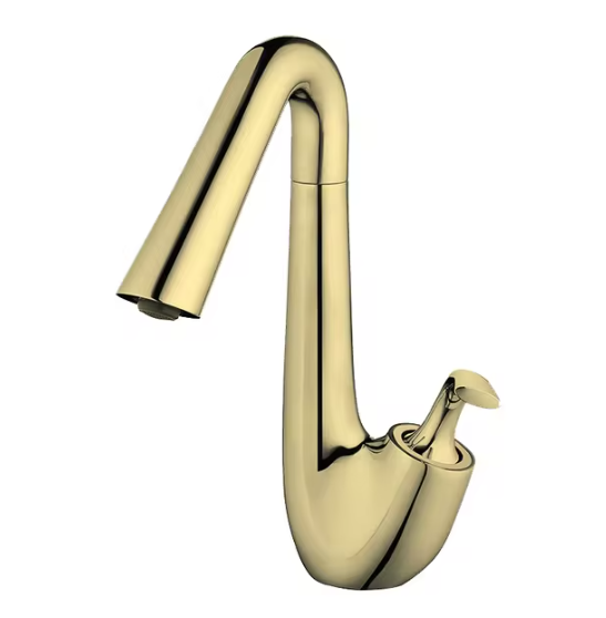 Silhouette Smooth Curved Basin Faucet